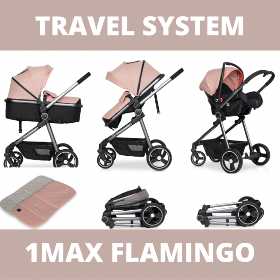 1MAX FLAMINGO Travel System...