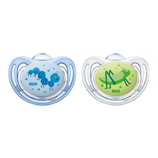 NUK Freestyle Soother blue...